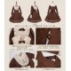 Iris De Nuit Wishing Well Blouses Cardigan JSKs and OPs(Reservation/Full Payment Without Shipping)